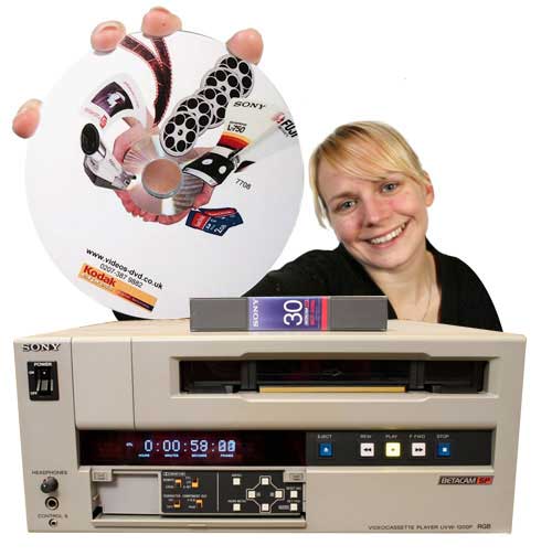 Video Tape transfer and copy to MPEG4 and ProRes digital files