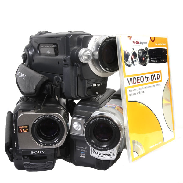 Camcorder Video Tapes to MPEG4 and ProRes digital files